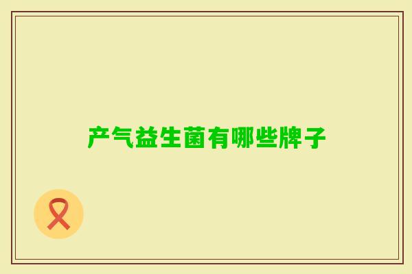 产气益生菌有哪些牌子