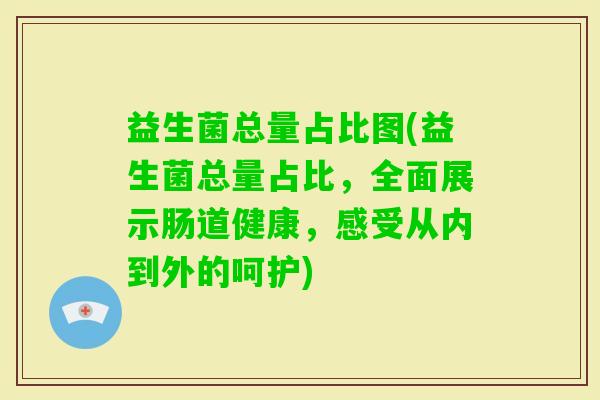 益生菌总量占比图(益生菌总量占比，全面展示肠道健康，感受从内到外的呵护)